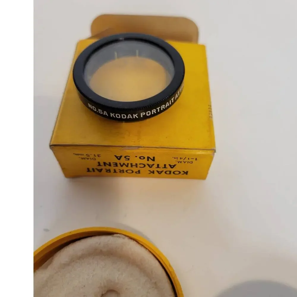 Vintage Kodak Portrait Attachment No. 5A in Original Package and Tin